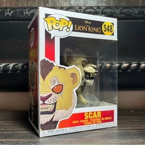 Funko Pop! Disney The Lion King Scar Vinyl Figure #548